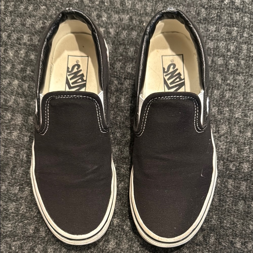 Vans Classic Slip on shoes Canvas Shoes Men 6.5 Women 8 EUR 38.5 Black